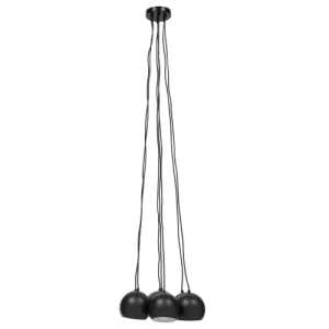 Beliani Lampe Suspension Noir 18