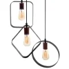 Beliani Lampe Suspension Noire Et Cuivrée 13