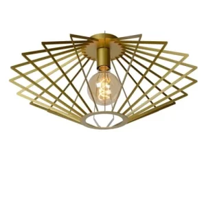 LUCIDE – Plafonnier Métal Diamètre 52cm Laiton 10