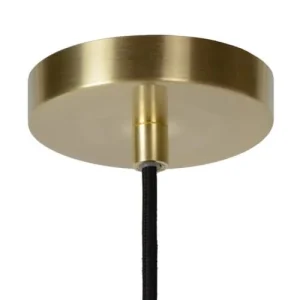 LUCIDE – Suspension 6 Lumières H150cm Laiton 9