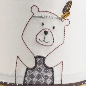 Sauthon Luminaire Enfant à Poser En Coton Beige 7
