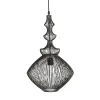 Lastdeco Lustre En Fer En Noir 33x33x57 Cm 20