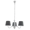 Keria Lustre En Métal Gris 19