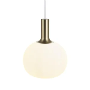NORDLUX – Suspension Métal Verre Diamètre 25cm Blanc 12