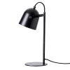 Dyberg Larsen Oslo – Lampe De Table En Métal Noir Mat, H 37 Cm D 11 Cm 22