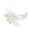 PETIT PAN – Suspension En Bambou Et Soie L65cm Blanc 22