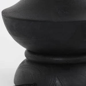Light & Living Pied De Lampe Noir Bois ø28cm 7
