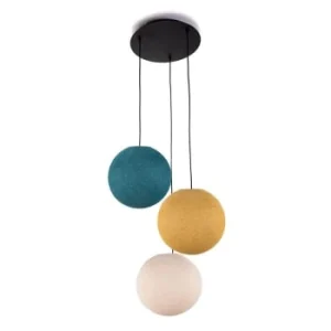 La Case De Cousin Paul Plafonnier 3 Noir, Globes S ‘Rose’ 11