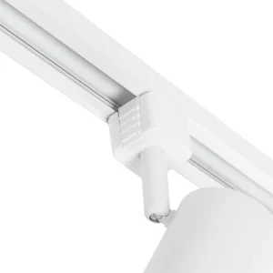 QAZQA Plafonnier En Aluminium Blanc 15