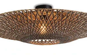 Good & Mojo Plafonnier En Bambou D87 15