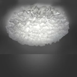 Keria Plafonnier En Fabric Blanc 7