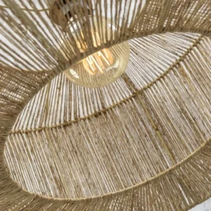 Good & Mojo Plafonnier En Jute D60 12