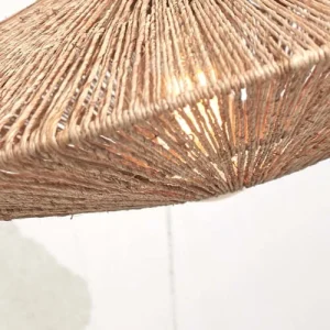 Good & Mojo Plafonnier En Jute Naturel, H. 12cm 16