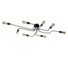 Lucide Plafonnier En Métal 8 Lumières L150cm 13