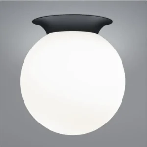 Millumine Plafonnier Globe En Verre Opale D25 7