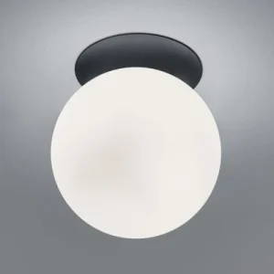 Millumine Plafonnier Globe En Verre Opale D25 9