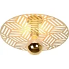Lampea Plafonnier Vintage En Acier Or Mat Ø 40 Cm 16