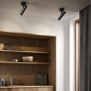 Design For The People Spot De Plafond Noir Orientable Simple Et Minimaliste 10
