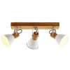 Keria Spot De Plafond (réglette/plafonnier) En Bois Blanc 16