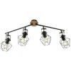 Keria Spot De Plafond (réglette/plafonnier) En Métal Noir 22