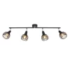 Keria Spot De Plafond (réglette/plafonnier) En Métal Noir 22