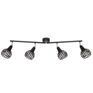 Keria Spot De Plafond (réglette/plafonnier) En Métal Noir 12