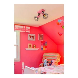 J&Kids Spot En Métal Rose 15 Cm 10