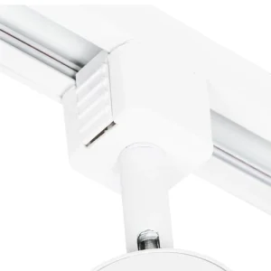 QAZQA Spot Plafond En Aluminium Blanc 10