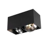 QAZQA Spot Plafond En Aluminium Noir 11