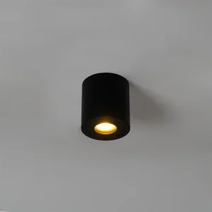 QAZQA Spot Plafond En Aluminium Noir 10