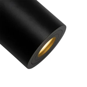 QAZQA Spot Plafond En Aluminium Noir 14