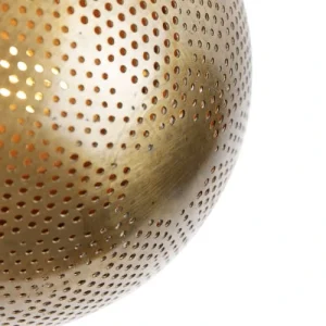 QAZQA Spot Plafond En Bois Bronze 16
