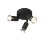QAZQA Spot Plafond En Métal Noir 20