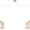 Good & Mojo Suspension 2 Lumières Bambou D42cm 22