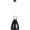 ATHM DESIGN Suspension Abat Jour Métal Noir 10