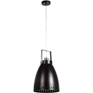 ATHM DESIGN Suspension Abat Jour Métal Noir 18