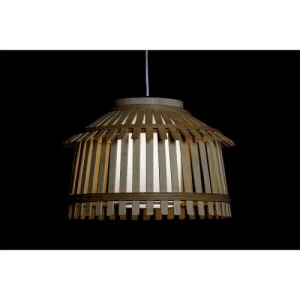 Wadiga Suspension Bambou Et Polyester 43x43x29cm 15