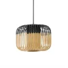 Forestier Suspension Bambou Noir D27cm H20cm 10