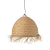 Meubles & Design Suspension Boule En Rotin Naturel 13