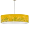 Abat-jours Suspension Bouquet Jaune Moutarde T 60 X H 25 22