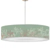 Abat-jours Suspension Bouquet Vert Olive T 60 X H 25 22