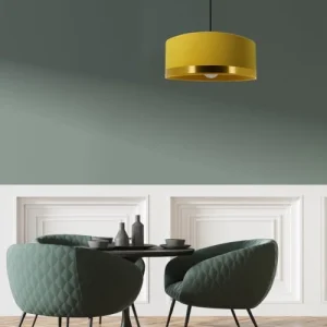 Metropolight Suspension Cylindre Velours D58cm 9