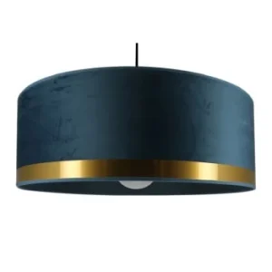 Metropolight Suspension Cylindre Velours D58cm 13