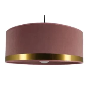 Metropolight Suspension Cylindre Velours D58cm 15