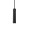 Nordlux Suspension Cylindrique Allongée En Métal Noir Et Bois 20