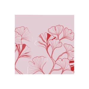 Abat-jours Suspension Double Iris Rose Poudré Ø 65 X H 30 11