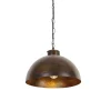 QAZQA Suspension En Acier Brun Rouille 20