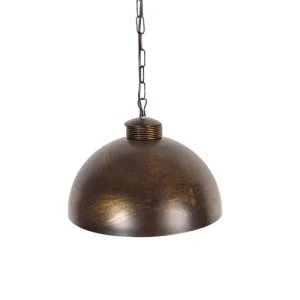 QAZQA Suspension En Acier Brun Rouille 12