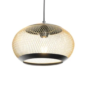 QAZQA Suspension En Acier Noir 12