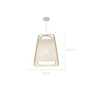 Rendez Vous Déco Suspension En Bambou Naturel Et Papier D40 Cm 11